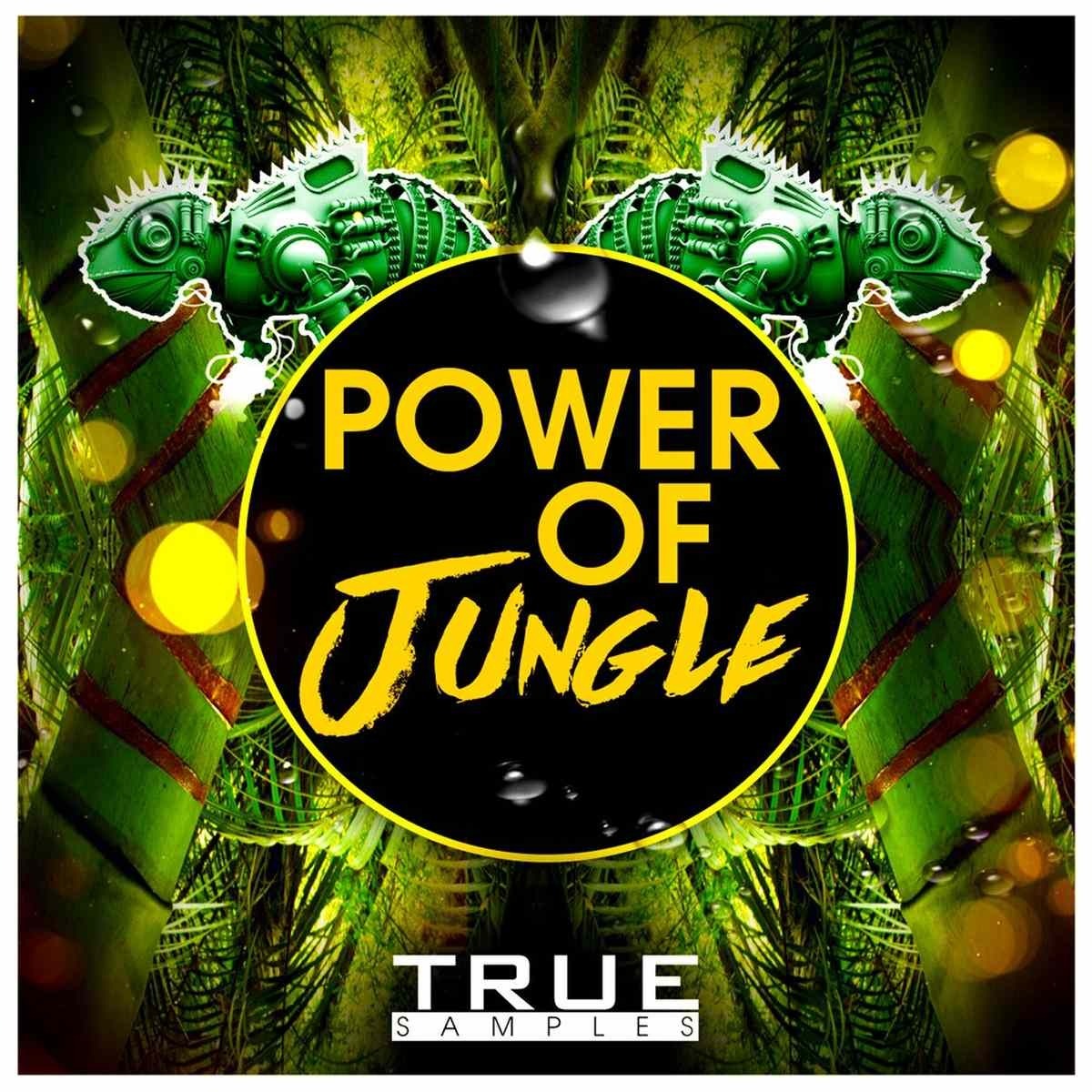 True Samples - Power of Jungle Sample Packs Software GUI Artwork